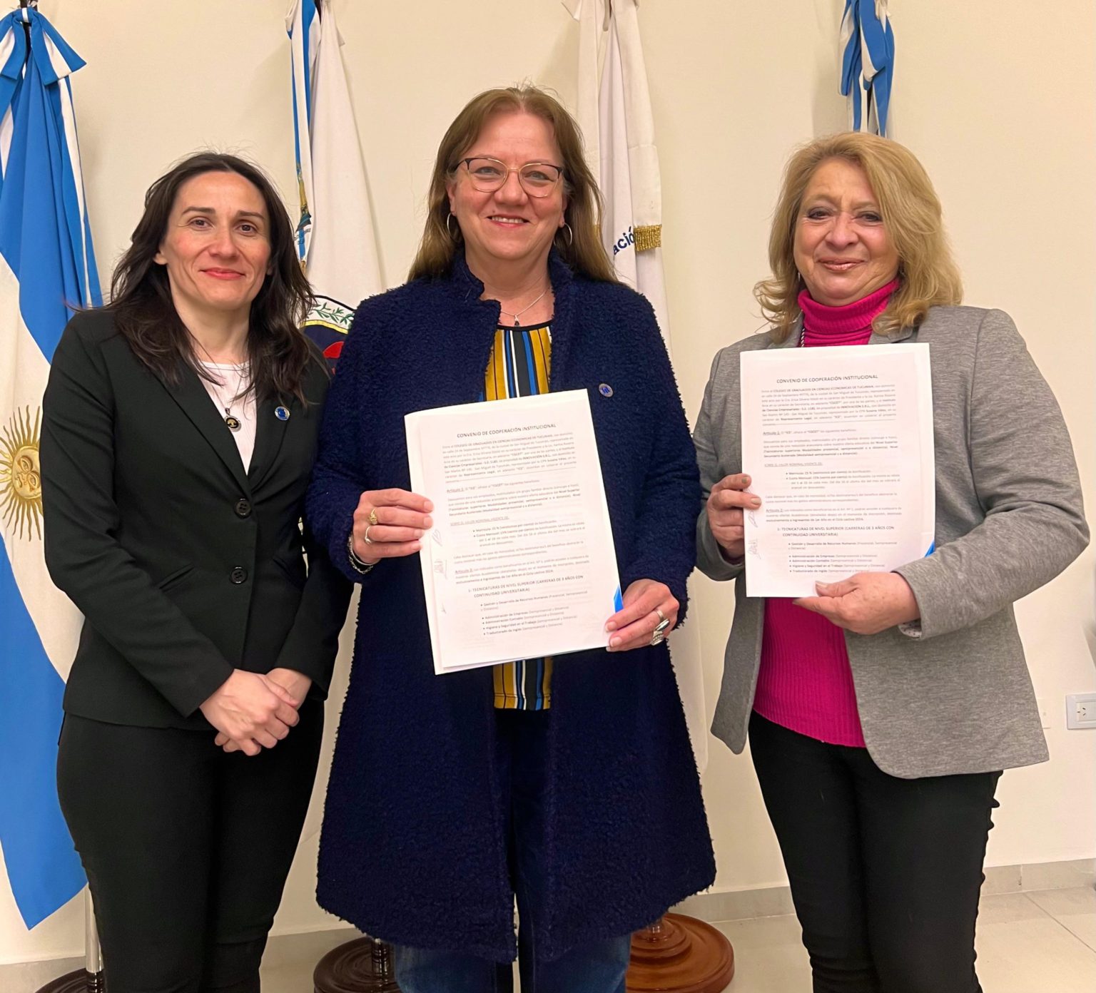 Foto 3 de la novedad: Firma de Convenio de Cooperación Institucional entre el ICE y el CGCET
