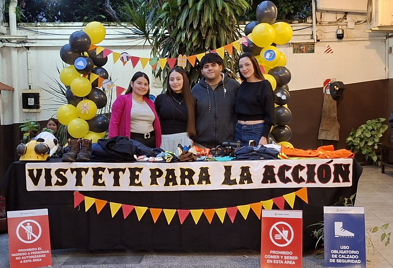 Foto 4 de la novedad: Exitosa Semana de la Higiene y Seguridad en la institución: formación, integración y aprendizaje activo
