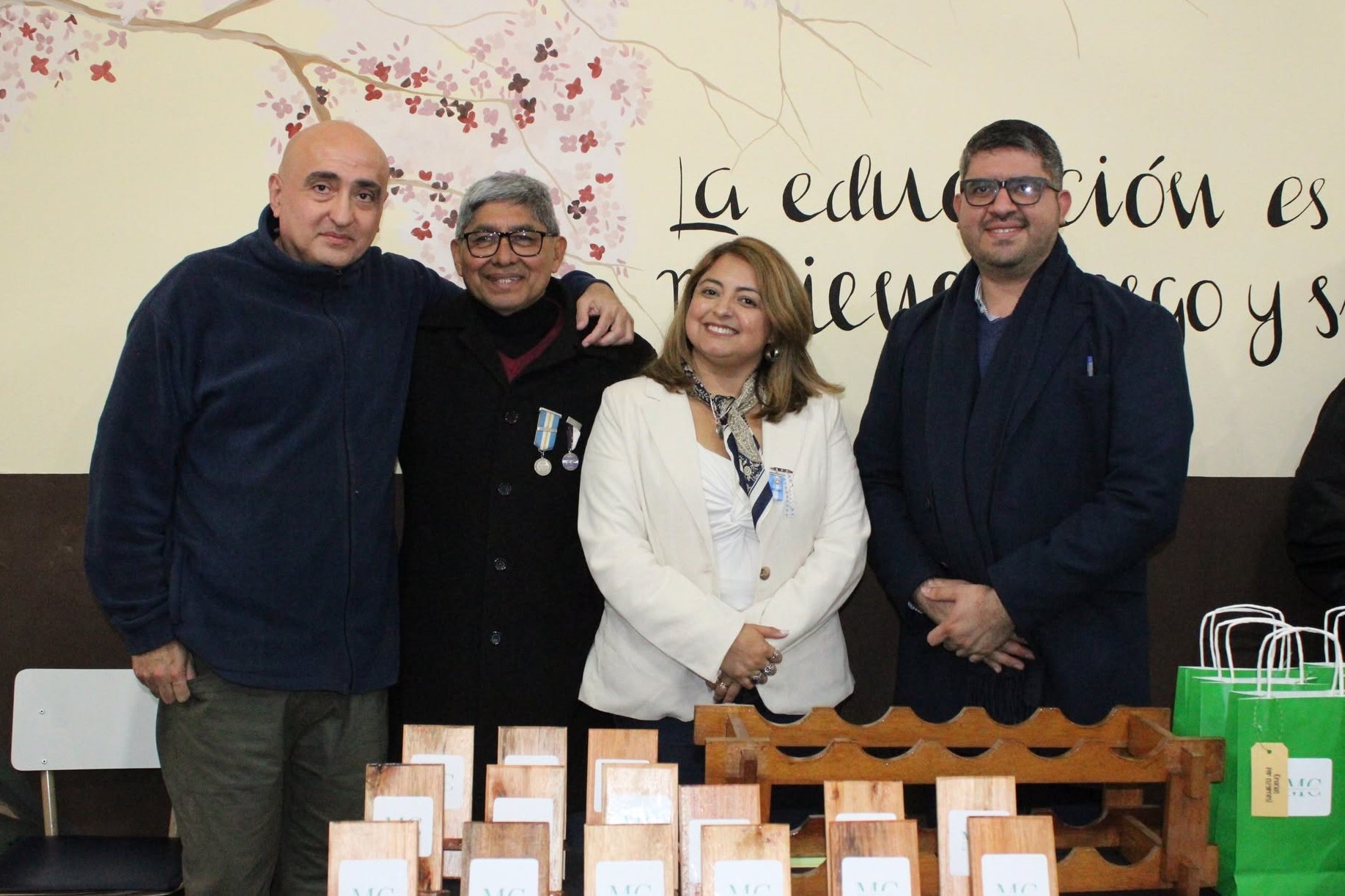 De Malvinas al aula: Ramón Fernández, excombatiente y egresado del Secundario del ICE. 